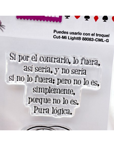 Pura lógica clear stamps set | ClearMi