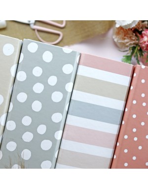6x8" binder Topos coral | Mazapán collection 2