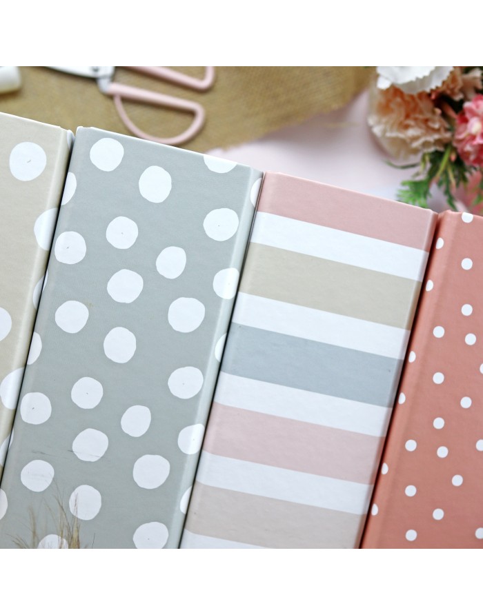 6x8" binder Topos Coral | Mazapán...