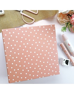 6x8" binder Topos coral | Mazapán collection