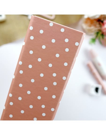 6x8" binder Topos coral | Mazapán collection