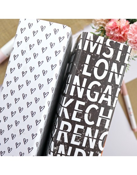 6x12'' binder Corazones | Travel collection