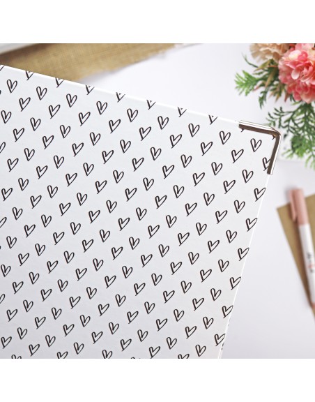 6x12'' binder Corazones |Travel collection