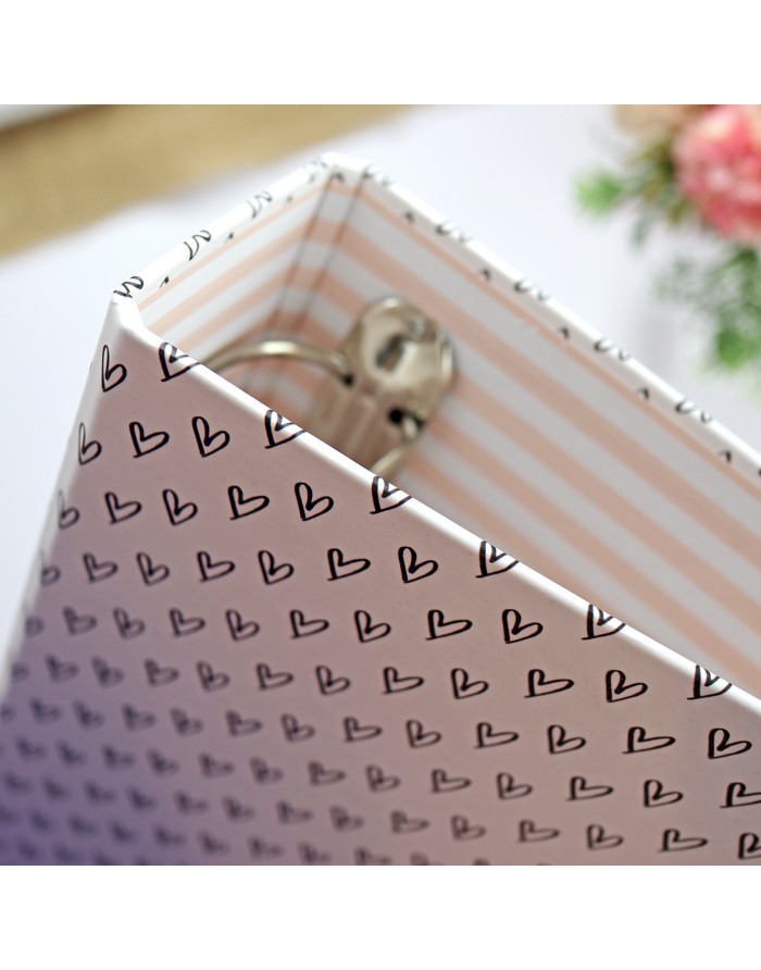 6x12'' binder Corazones |Travel collection 6x12'' binder Corazones |Travel collection