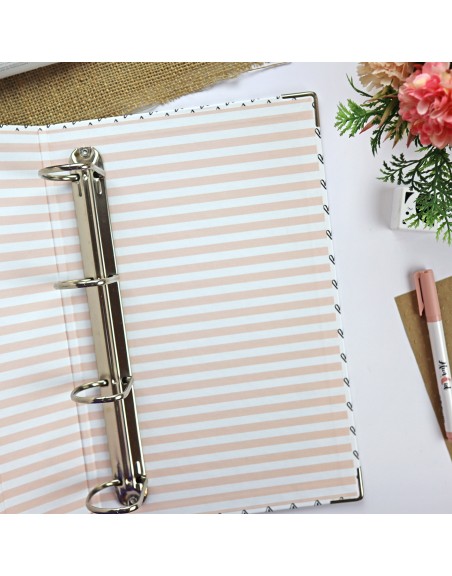 6x12'' binder Corazones |Travel collection