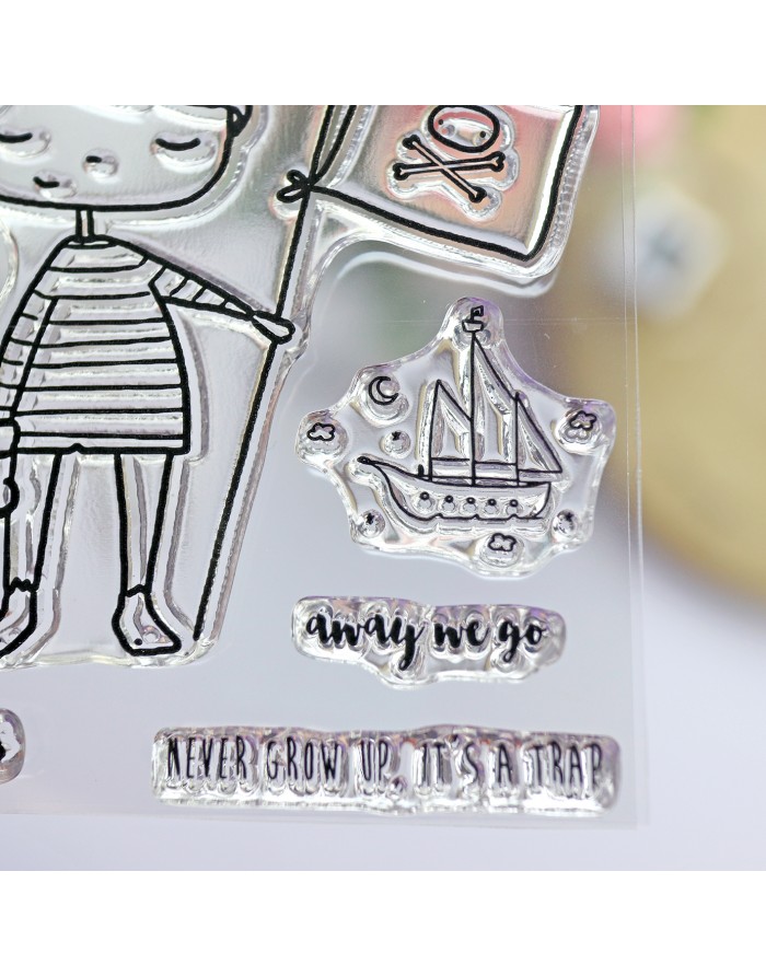 Lost boys ENGLISH clear stamps set |...