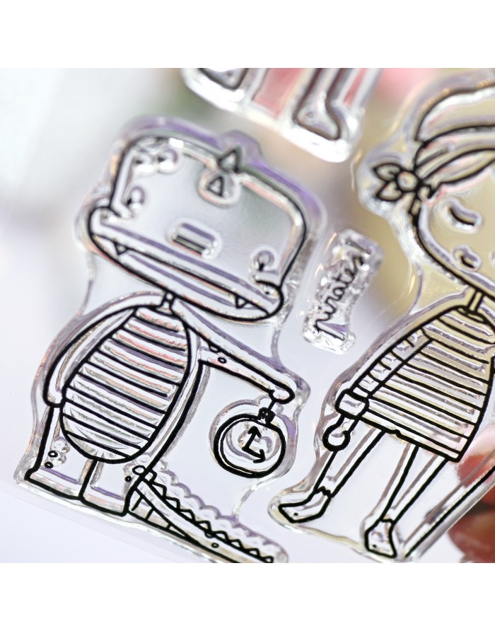 Lost boys ENGLISH clear stamps set |...