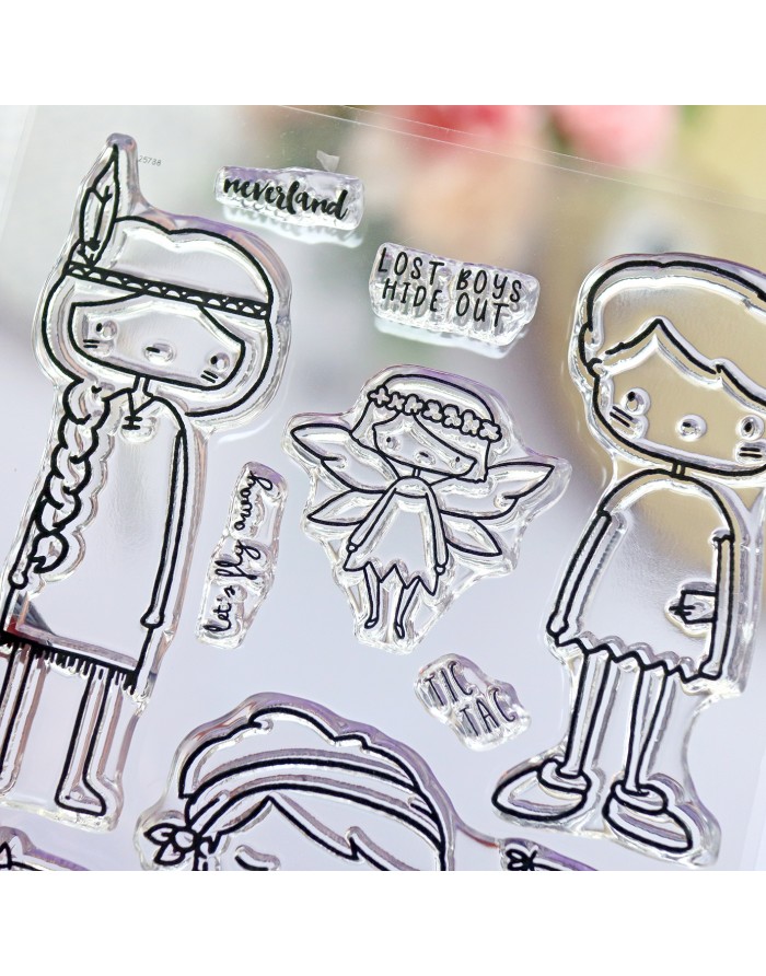 Lost boys ENGLISH clear stamps set |...
