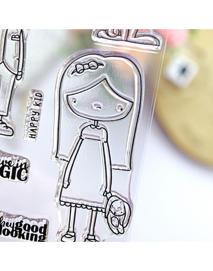 Wonderland ENGLISH clear stamps set |...