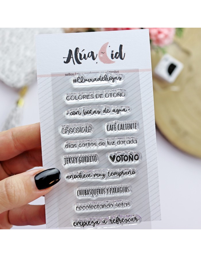 Momentos de otoño clear stamps set |...