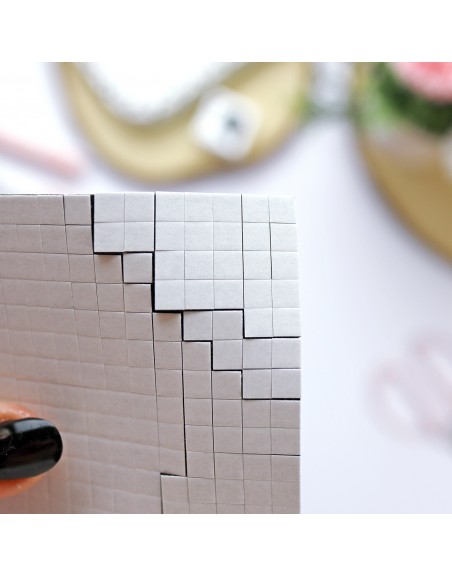 Black dots foam adhesive