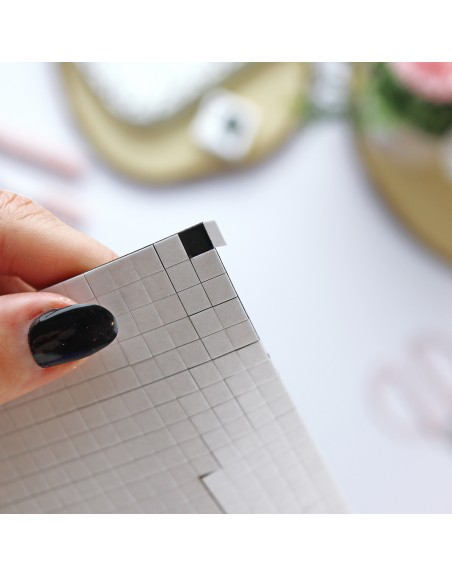 Black dots foam adhesive