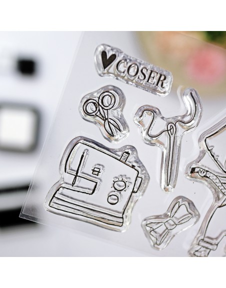 Love Coser clear stamp | Alúa Cid