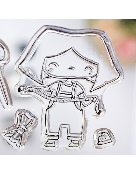 Love Coser clear stamp | Alúa Cid