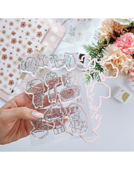 'MiniLulis Patio' Stamp&Die set