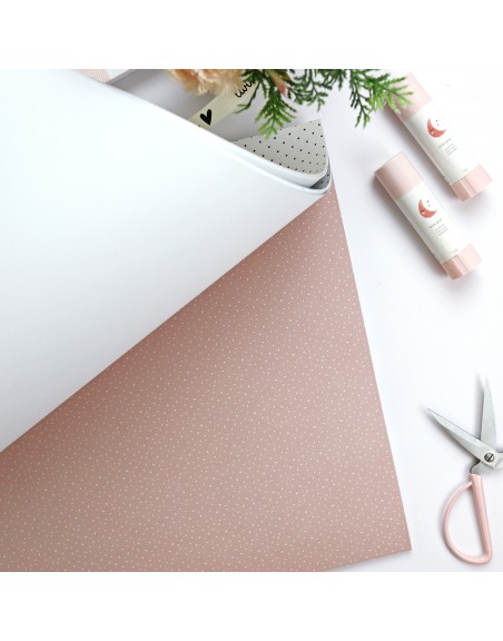 Basic dot paper pad 12x12"