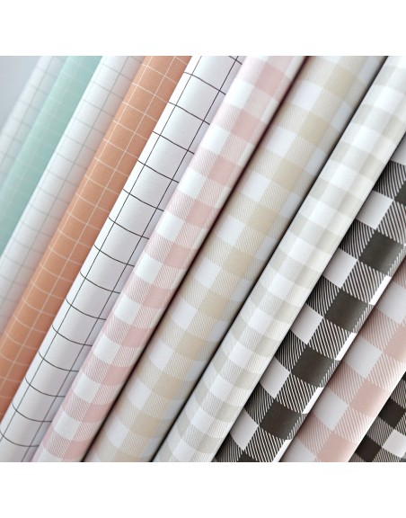 Basic chequered paper pad 12x12"