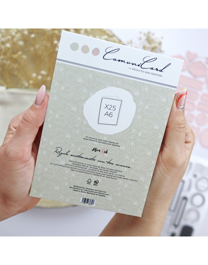 A6 card pad | ComuniCard