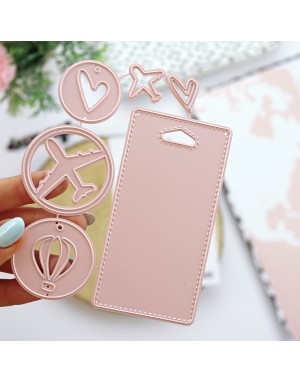 Travel tags dies set | Alúa Cid