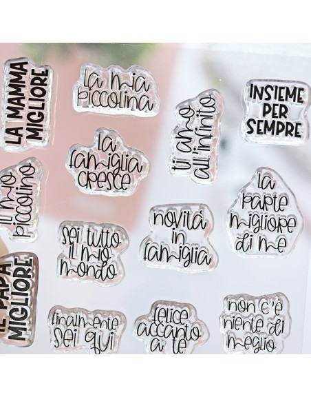 'Messagi Bimbi' stamp - Panda