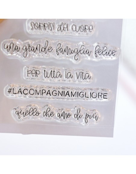 'Messaggi in Famiglia' stamp by Alúa Cid