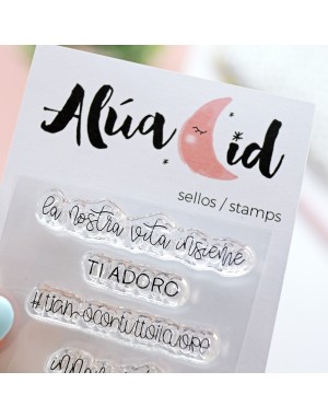 Messaggi Innamorati ITALIAN clear stamps set | Alúa Cid 2