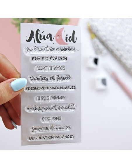 'Moments de Vacances' stamp - RitaRita