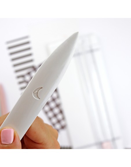 Blanco Bone folder | Alúa Cid