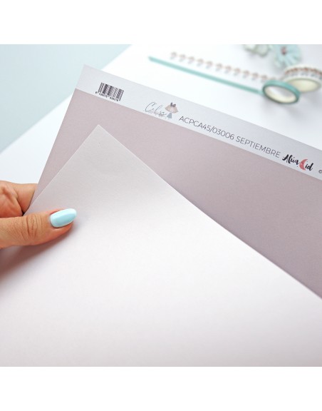 Septiembre basic cardboard | CeliAlice collection by Alúa Cid