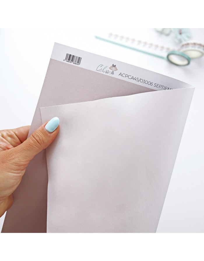 Septiembre basic cardboard | CeliAlice collection by Alúa Cid