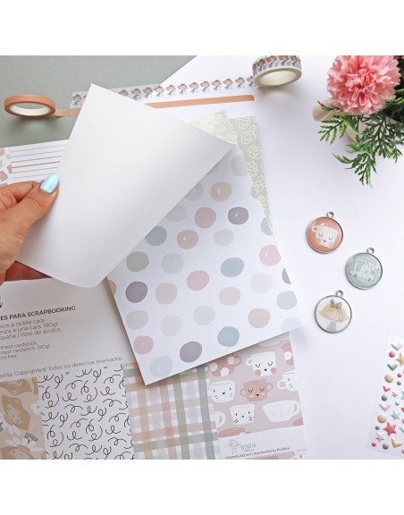 CeliAlice 6x8" paper pad | Alúa Cid design