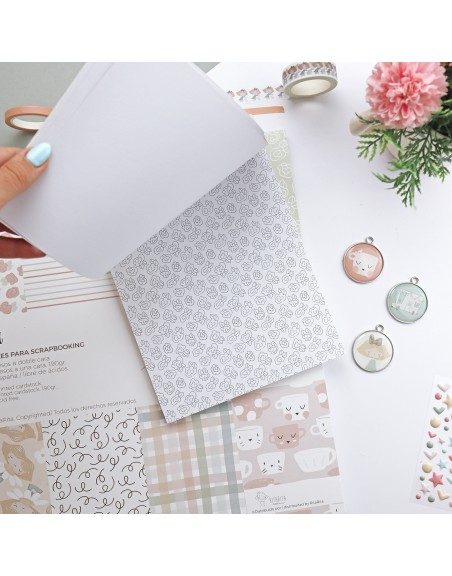 CeliAlice 6x8" paper pad | Alúa Cid design