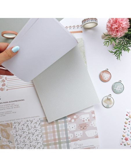 CeliAlice 6x8" paper pad | Alúa Cid design