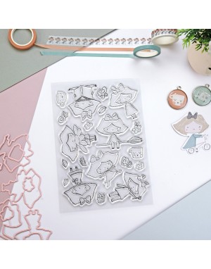 CeliaAlice clear stamps set | Alúa Cid