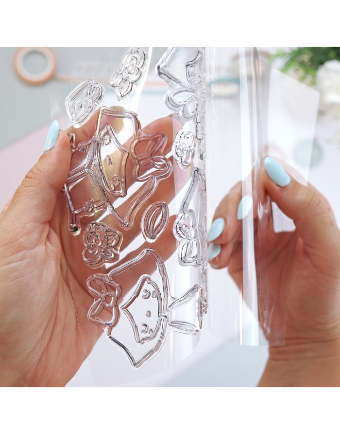 CeliaAlice clear stamps set | Alúa Cid