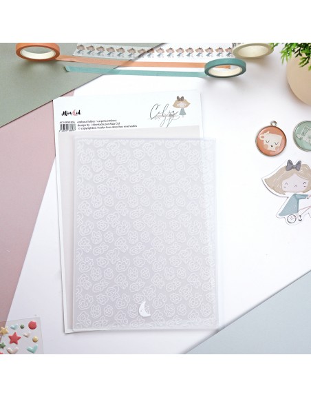 Flowers embossing folder, 'CeliAlice'
