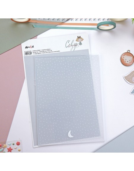 Dotted embossing folder, 'CeliAlice'