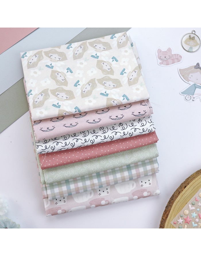 5m Cuadros printed fabric | CeliAlice... 5m Cuadros printed fabric | CeliAlice...