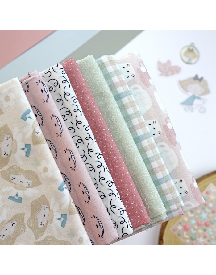 5m Cuadros printed fabric | CeliAlice... 5m Cuadros printed fabric | CeliAlice...